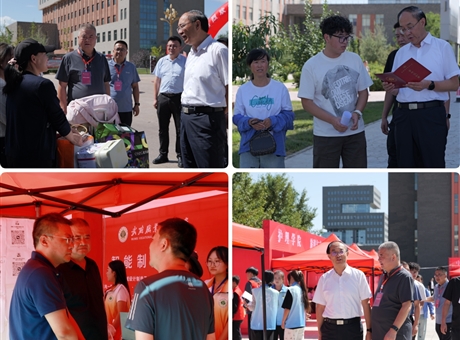 喜迎新同學(xué)｜校領(lǐng)導(dǎo)深入新生報到現(xiàn)場、公寓、餐廳走訪慰問新生及家長