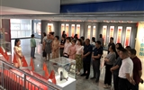 經(jīng)濟管理系黨總支開展參觀“紅色文化藝術(shù)館”，獻(xiàn)禮建黨100周年活動